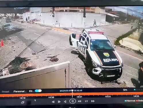 A Criminal Was Involved In A Brutal Accident While Fleeing From Police