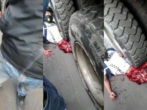 Tragic Accident: Motorcyclist Cut In Half