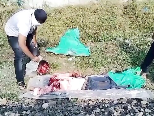 Train Chopped Off Man's Head, Murder, Execution