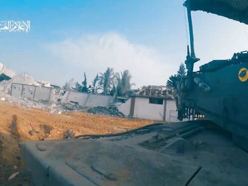 More GoPro Footage Of Explosives Hitting Israeli Tanks
