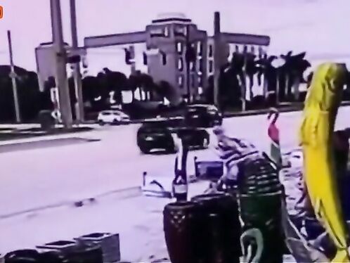 A Minivan Swerved In Front Of A Tesla, Causing A Horrific Accident.