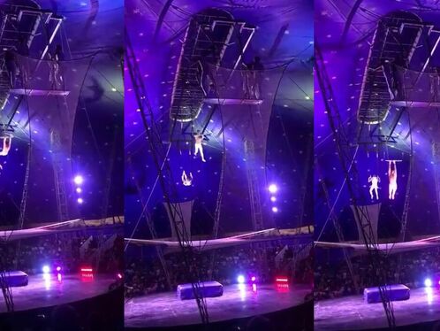 Brazilian Circus Acrobat Breaks Pelvis After Falling On Stage