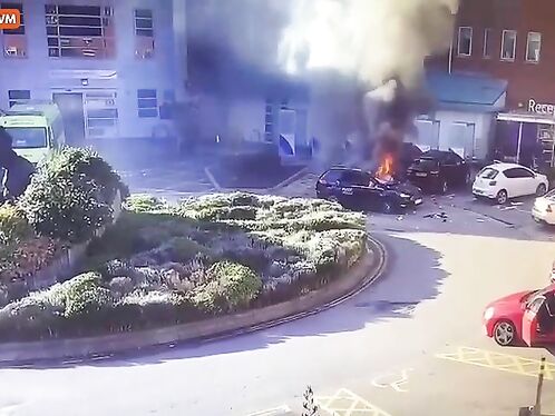 Wild Video Of Liverpool Car Explosion Shows Taxi Driver Milne