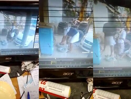 Man Disfigured By Tyre Explosion