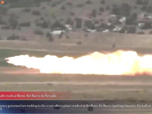 This Is The Moment A Pilot Died In A Fire Incident While On Duty