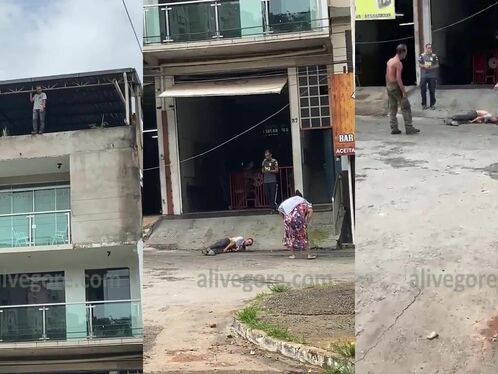 Young Man Commits Suicide By Falling From Building During Rescue