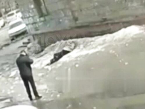 A Block Of Ice Fell On A Woman's Head, Killing Her Final Target