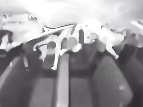 Bus Accident, Visibility Inside The Car Is Threatened