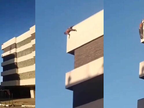 Drunk Man Fell From Building And Died