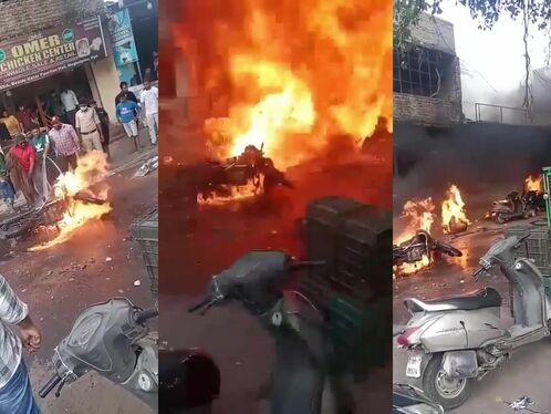 Royal Enfield Explosion Injures 10