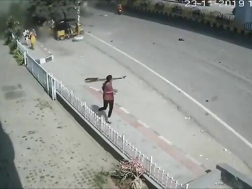 GTA Style Indian Car Crash!