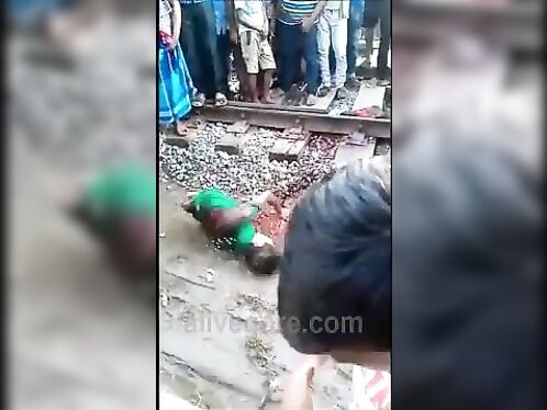 Man Cut In Half By Train Wheel - Murder