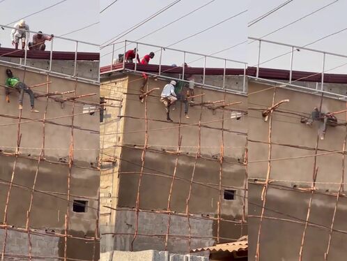 2 Bricklayers Electrocuted To Death While Working On Electrical Wires