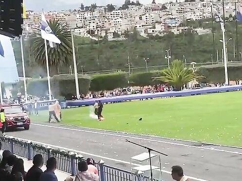 Student Accidentally Burned At Graduation Exhibition