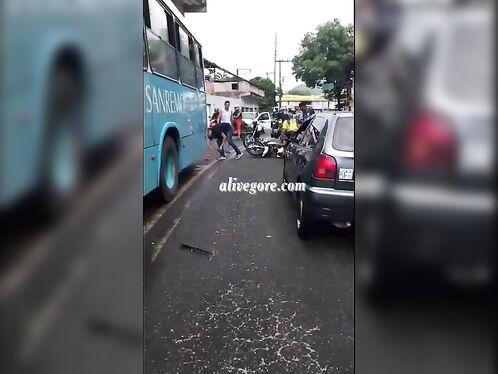 Woman Dies After Being Crushed By Bus Wheels