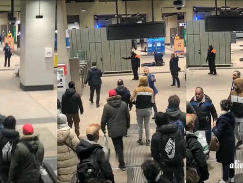 A Young Man Was Injured In A Knife Attack At The Schuman Train Station