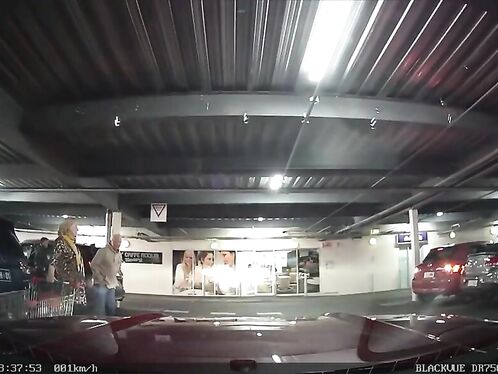 The Car Driver Confused The Pedals. Old Man S