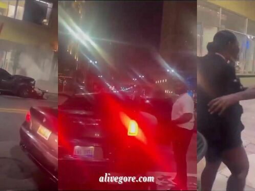 A Car Carrying Several Men And Women Crashed Into An Ambulance