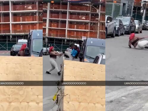 Amazon Driver Attacked By Street Rats