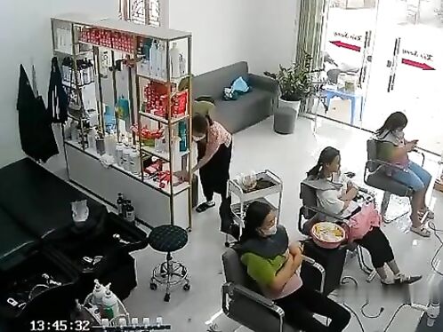 Truck Crashes Into Chinese Beauty Salon