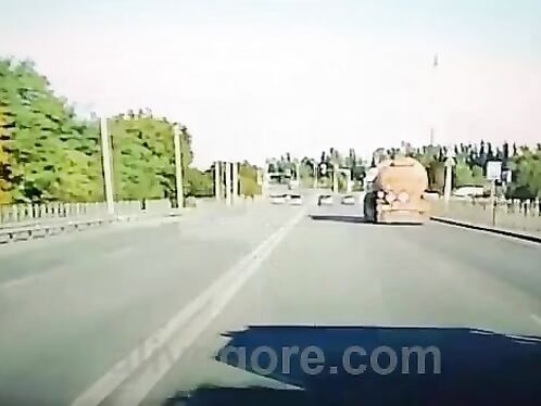 Car Hits Truck. Murder, Execution