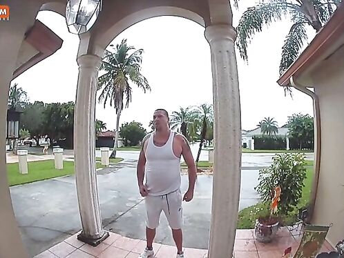 Idiot Who Beat Wife Follows Driver Home After Road Attack