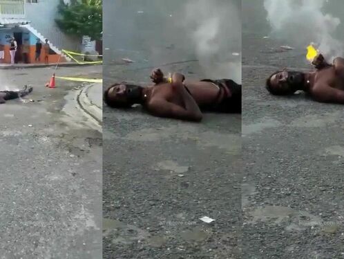 Guy Gets Electrocuted In The Street Guy Gets Electrocuted In The Street