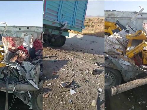 Horrific Aftermath Of Fatal Accident On Turkish Highway