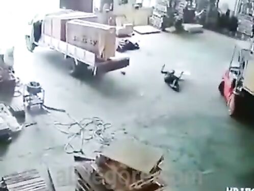 The Forklift Crushed The Driver. Murder, Former
