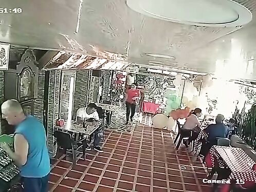 Sicario Gang Members Knocked Out A Businessman At Close Range