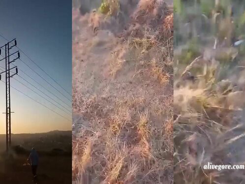 The Man Tried To Steal Electrical Wires But Was Electrocuted.