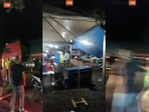 Horrifying Video Shows Truck Driver Running Over Pro-Bolsonaro Supporters