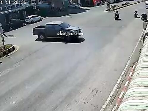 Motorcyclist Dies After Collision With Pickup Truck