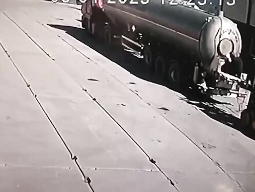 The Driver Opened The Hatch While Smoking, And The Tanker Turned Into A Cannon