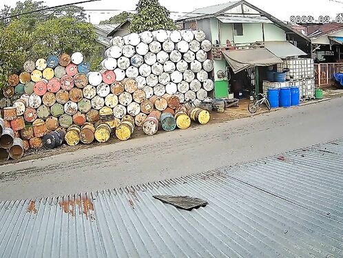 Bicyclist Falls Headfirst Under Truck And Dies Instantly