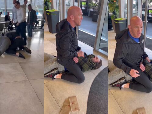 This Idiot Tried To Rob A Gym Owner