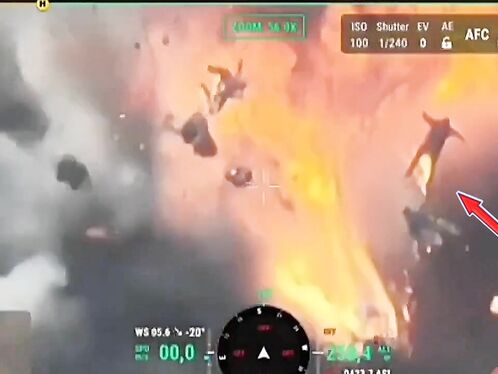 Russians Ejected In Brutal Explosion