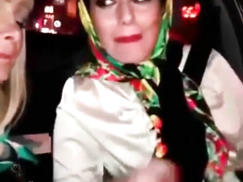 Iranian Woman Crashes Into Car While Singing In Selfie Video