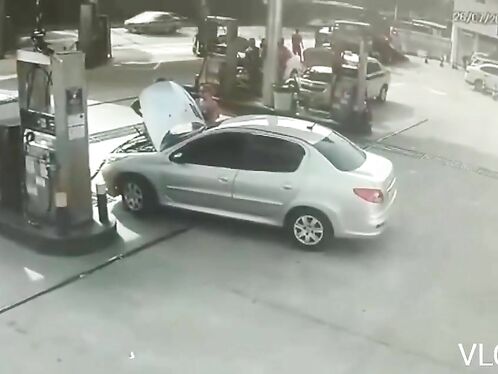 Two Injured In Car Explosion At Brazil Gas Station