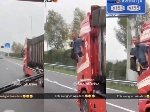 Truck Driver Filmed Having Sex With Husband In Netherlands