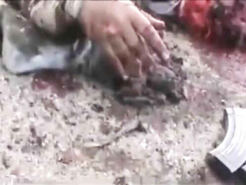 IED Blast Splits Soldier In Half