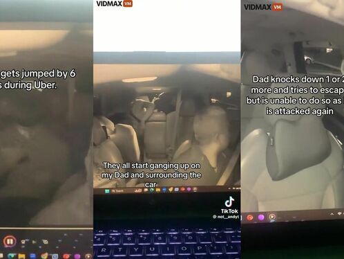 Uber Driver Took Care Of 6 Thugs Who Tried To Get Away From The Market And Attacked Him