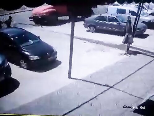 A Drunk Truck Driver Crashed Into A Pole, Crushing A Couple.