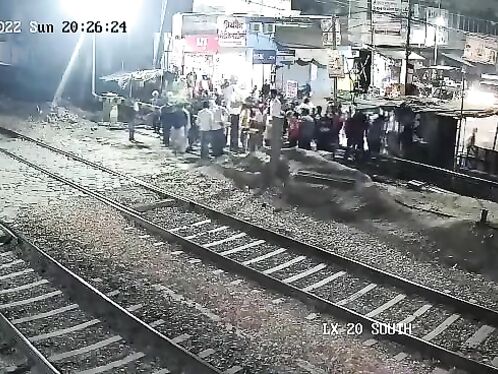 Man Meets Train Murder, Execution,