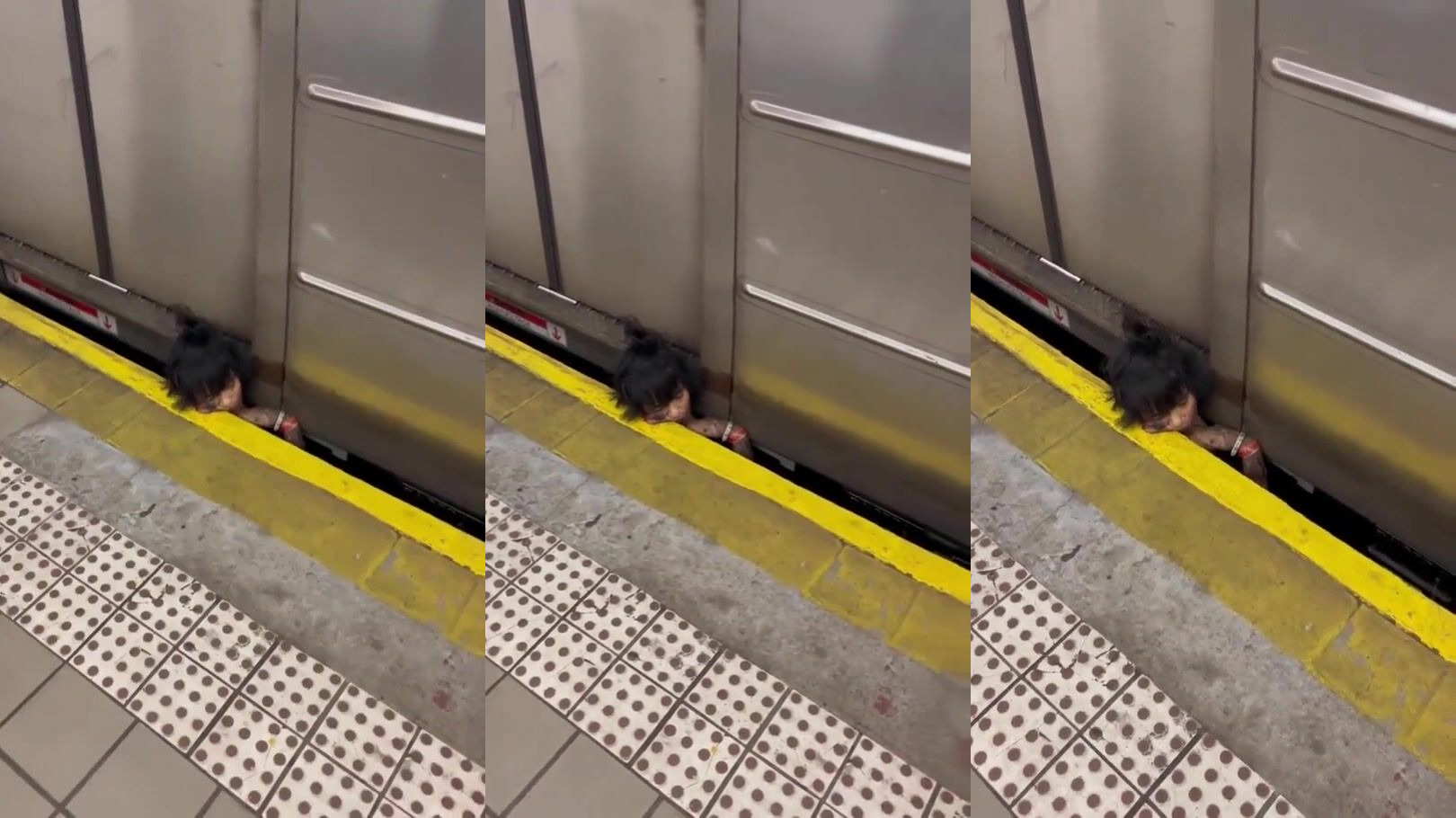 Woman Trapped Between Train And NYC Subway Platform TheYN