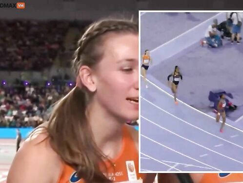 This Girl Who Sounds Like Mickey Mouse Completes Epic 4x400m Run