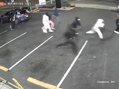 Looks Like There's A 100% Discount On Sneakers In LA