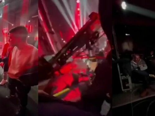 UFC Fighters Shaking Hands