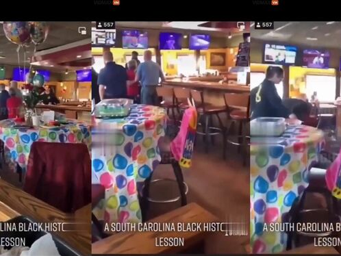 Huge Black Man Brutally Attacks Old Man