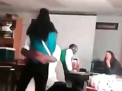 Fat Black Guy Bangs Girl's Ass Hard